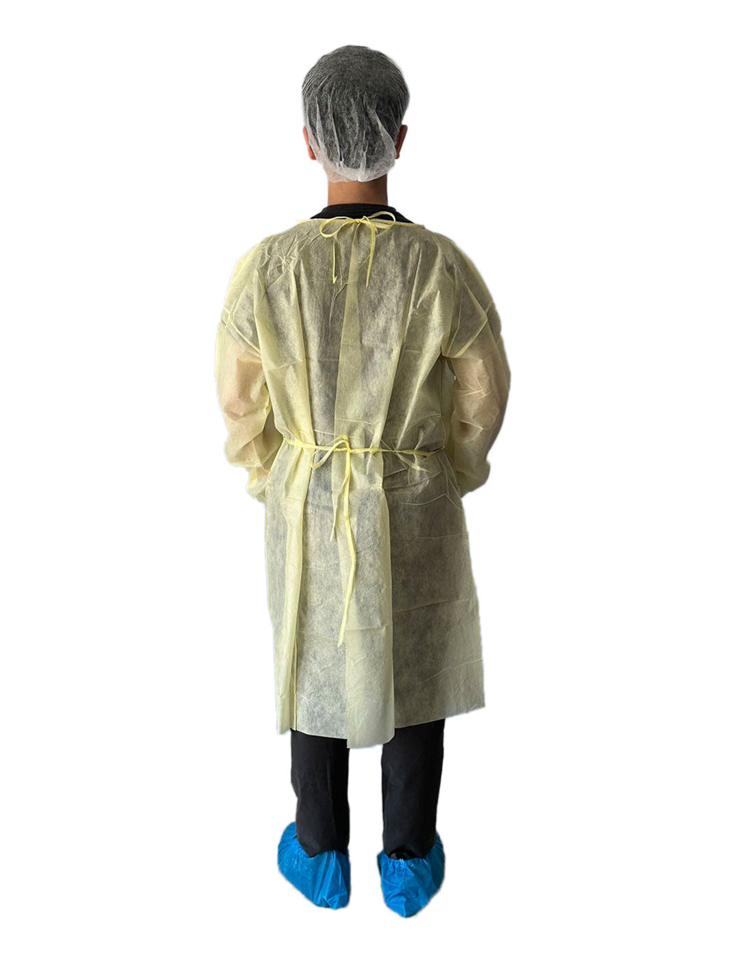 Premium Isolation Gown, Large / Universal, Yellow, 50 / Bag