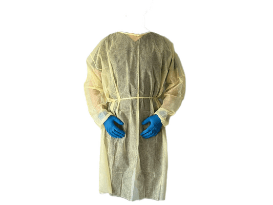 Economy Light Weight Isolation Gown, Large / Universal, 50 / Bag