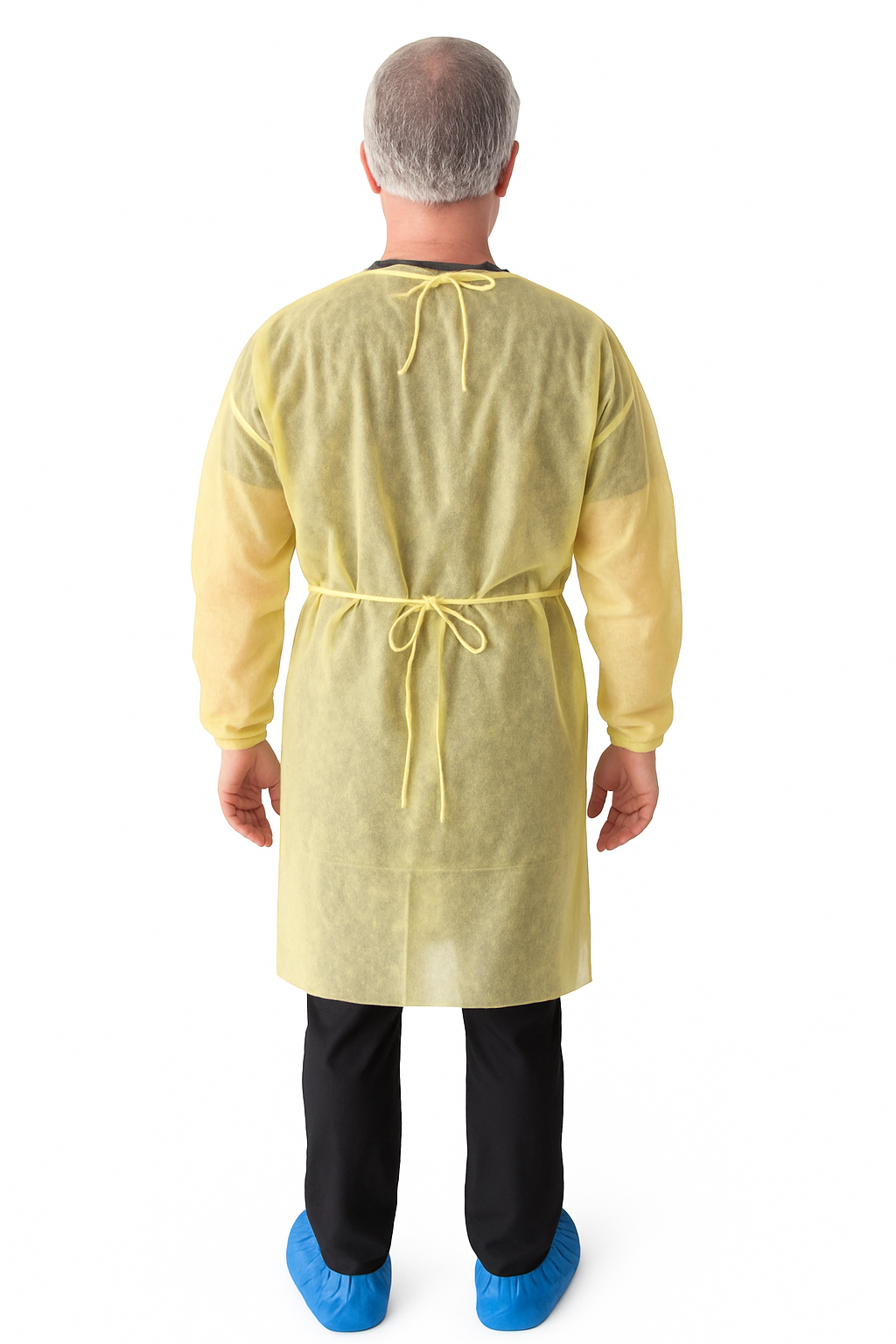 Premium Isolation Gown, Large / Universal, Yellow, 50 / Case